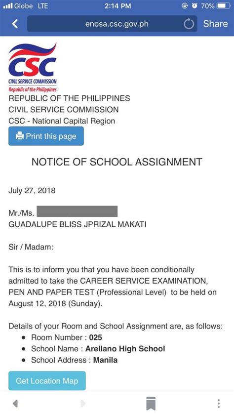 ONSA for NCR and Other Regions .